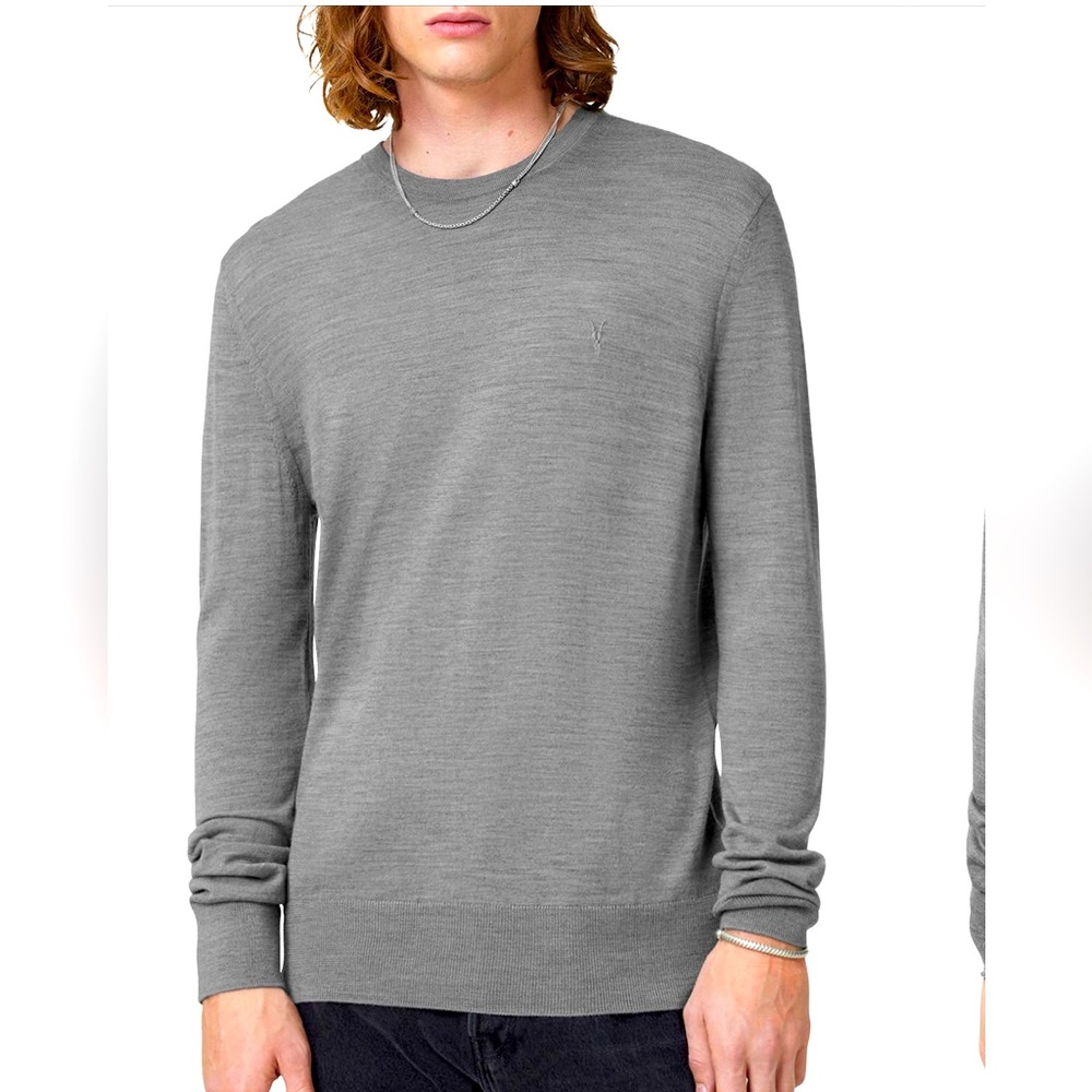 All Saints: Mode Marino Wool
Crew Neck Sweater